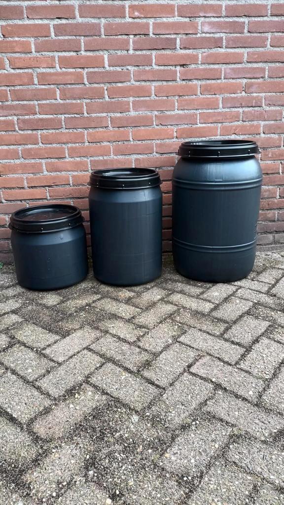 Nieuwe Voertonnen - 25, 40, 60 liter - Hoogeveen, Tuin en Terras, Regentonnen, Nieuw, Kunststof, Minder dan 75 liter, Ophalen of Verzenden