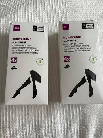 HEMA panty’s  8x in antraciet NIEUW beschikbaar voor biedingen