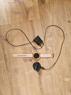 Samsung galaxy watch met originele oplader. Band S 20, Ophalen of Verzenden, Zo goed als nieuw, Zwart, Android