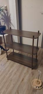 Houten kastje met 3 planken, Met plank(en), Zo goed als nieuw, Minder dan 100 cm, Modern