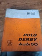 Reparatiehandleiding Polo Derby Audi 50, Ophalen of Verzenden