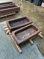 Bentheimer stenen bloembak/drinkbak/voerbak, Ophalen, Steen, Gebruikt, Minder dan 30 cm