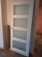 Binnendeur opdekdeur 83 x 196 massief, Doe-het-zelf en Verbouw, Deuren en Horren, Ophalen, Gebruikt, Binnendeur, Minder dan 200 cm