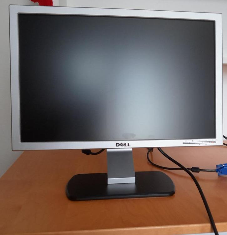 Dell beeldscherm SE198WFPf (19 inch) met VGA kabel, Computers en Software, Monitoren, Gebruikt, 60 Hz of minder, VGA, TN, Overige resoluties