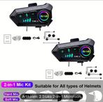 Bluetooth headset motor communicatie, Motoren, Accessoires | Navigatiesystemen, Ophalen of Verzenden, Nieuw