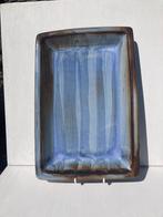 Volendams aardewerk blauw serveerschaal ronde schaal kom, N, N, Ophalen of Verzenden, N