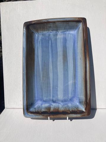 Volendams aardewerk blauw serveerschaal ronde schaal kom beschikbaar voor biedingen