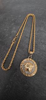 Rope/Koord Ketting + Hanger Versace, Nieuw, Ophalen of Verzenden, Goud, Overige materialen