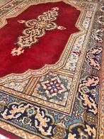Vintage handgeknoopt Kerman perzisch tapijt / oosters kleed, 200 cm of meer, 200 cm of meer, Gebruikt, Rechthoekig