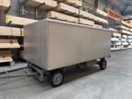 Aluminium dubbelas aanhanger – 4m laadruimte – max. 750 kg, Ophalen, Zo goed als nieuw