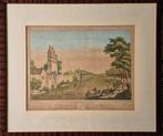 originele gravure van Utrecht Fauxburg S.Martin, Antiek en Kunst, Kunst | Etsen en Gravures, Ophalen
