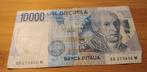 10000 Italiaanse lire uit 1984, Ophalen of Verzenden, Italië