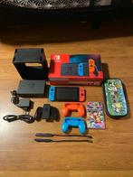 Nintendo Switch V2 + Mario Kart 8 Deluxe & Veel Extra’s !, Spelcomputers en Games, Racen en Vliegen, Ophalen of Verzenden, Zo goed als nieuw