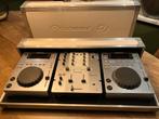 Pioneer DJ set cdj 350 + djm 250 met flightcase, Muziek en Instrumenten, Dj-sets en Draaitafels, Ophalen, Gebruikt, Dj-set, Pioneer