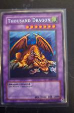 Yu-Gi-Oh! Kaart: Thousand Dragon MRD-E143, Ophalen, Gebruikt, Losse kaart, Foil