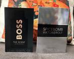 2 herenparfum Boss The Scent, Spicebomb Viktor & Rolf tester, Ophalen of Verzenden, Nieuw