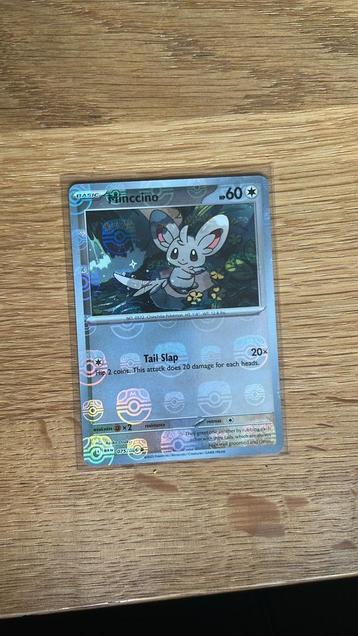 Minccino masterball 075/086 Black Bolt beschikbaar voor biedingen