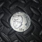 Panda munt 2001 zeldzame oplage van 405.000st, Ophalen of Verzenden, Zilver