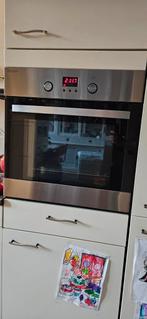 Prima werkende Exquisit EBE65-1H inbouwoven , nismaat 60, Gebruikt, Hete lucht, Oven met grill, Inbouw