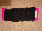 Beenwarmers zwart (2 stuks), Legging, Zwart, Nieuw, Maat 40/42 (M)