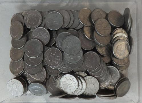 Nederland partij dubbeltjes (10 cent), 213 stuks vnl. 1948, Postzegels en Munten, Munten | Nederland, Losse munt, 10 cent, Koningin Wilhelmina