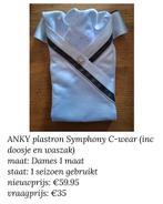 ANKY plastron Symphony C-wear wit/grijs, dames maat, Dieren en Toebehoren, Paardrijkleding, Dressuur, Ophalen of Verzenden, Zo goed als nieuw