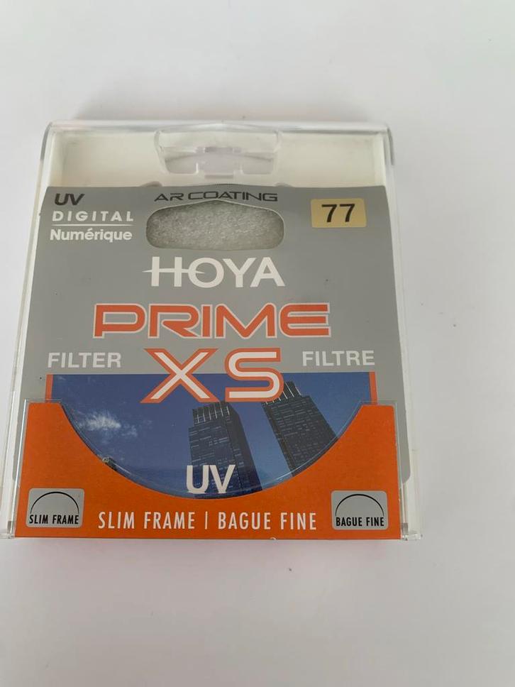 Hoya Prime XS UV Filter - 77mm, Audio, Tv en Foto, Fotografie | Filters, Zo goed als nieuw, UV-filter, 70 tot 80 mm, Overige merken