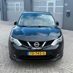 Nissan Qashqai 1.2 Dig-t 85KW 2WD 2014 Zwart, Auto's, Voorwielaandrijving, Stof, 4 cilinders, Zwart