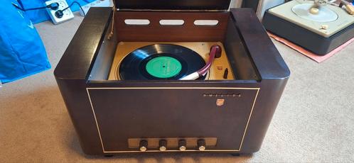 Philips grammofoon platenspeler AG9128, Antiek en Kunst, Antiek | Tv's en Audio, Ophalen