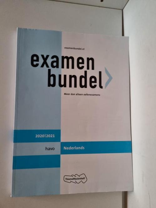 Examenbundel havo Nederlands 2020/2021, Boeken, Schoolboeken, Zo goed als nieuw, Nederlands, HAVO, Ophalen of Verzenden