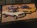 Brochure GMC Pickups 1984 USA, Boeken, Ophalen of Verzenden, Zo goed als nieuw, Overige merken