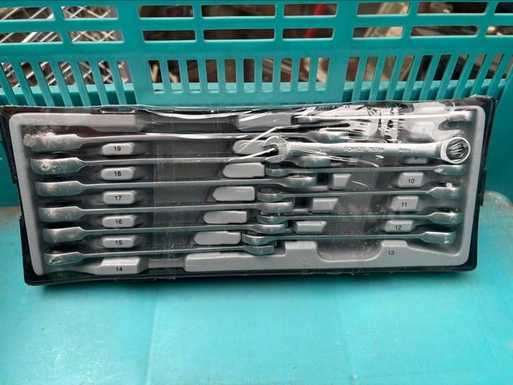 FORCE Ringratelsleutels Ringratel sleutel set, Auto diversen, Autogereedschap, Nieuw, Ophalen of Verzenden