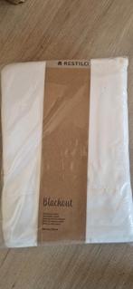 2x Gordijn met plooiband Blackout II (Wit), Ophalen, 100 tot 150 cm, 200 cm of meer, Wit