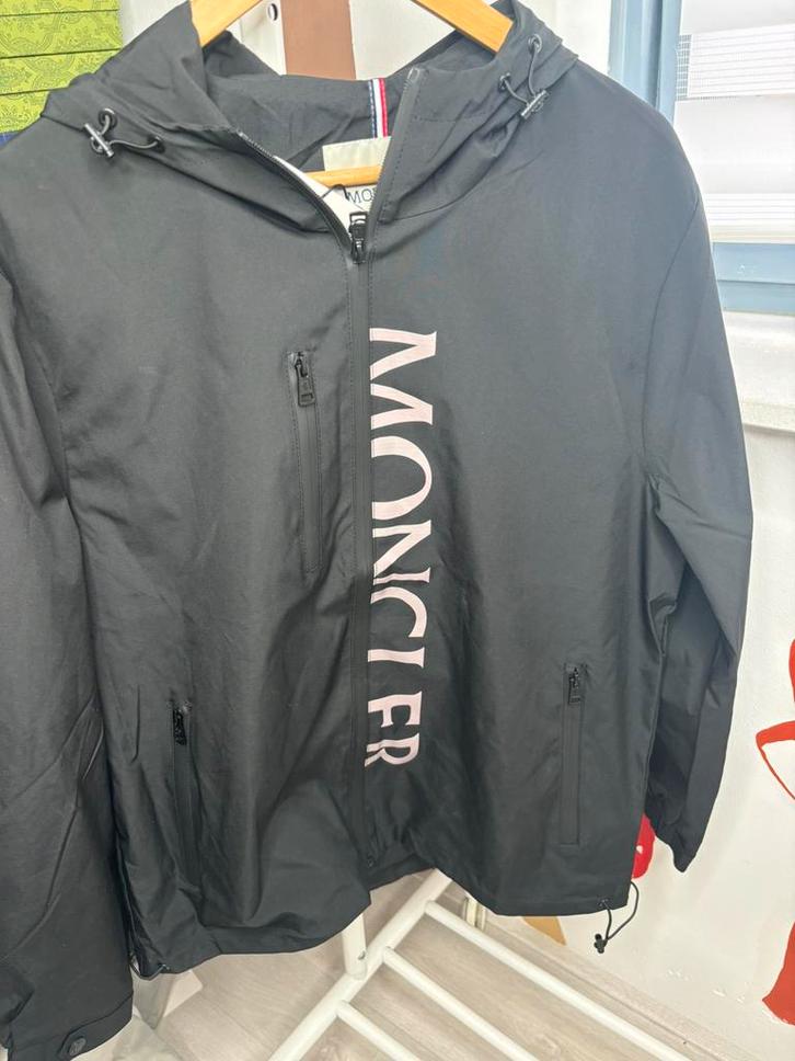 Moncler windbreaker/vest, Kleding | Heren, Jassen | Zomer, Zo goed als nieuw, Maat 48/50 (M), Grijs, Ophalen of Verzenden
