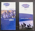 Wielrennen 2x Ploegenpresentatie QUICKSTEP-DAVITAMON '03/'04, Ophalen of Verzenden, Overige typen