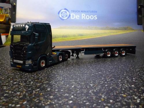 WSI Scania Van den Brink Staalbouw, Hobby en Vrije tijd, Modelauto's | 1:50, Nieuw, Bus of Vrachtwagen, Wsi, Ophalen of Verzenden