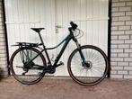 Cube zwart 17 inch, Fietsen en Brommers, Gebruikt, Overige maten, Minder dan 47 cm, Meer dan 20 versnellingen