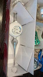 Oude Vintage kerst deuk piek zilver gesuikerd, Diversen, Kerst, Ophalen of Verzenden, Zo goed als nieuw