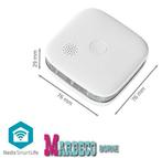 Rookmelder, 3-pack Wi-Fi Smoke detector, Batterij gevoed, Nedis SmartLife, Nieuw, Info@marbeco.nl, Ophalen of Verzenden