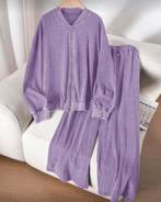 Kleding set Alyna Paars (44-52), Verzenden, Nieuw, Paars, Overige typen