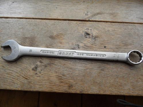 Hazet 600 steekringsleutel 18 19  ingeslagen nummers, Auto diversen, Autogereedschap, Gebruikt, Ophalen of Verzenden