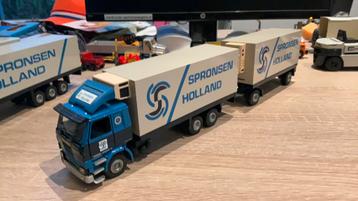 SCANIA 143M 450 spronsen transport holland tekno geen doos beschikbaar voor biedingen