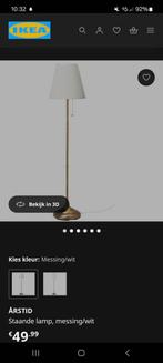 Ikea arstid staande lamp als nieuw, Huis en Inrichting, Ophalen, Zo goed als nieuw