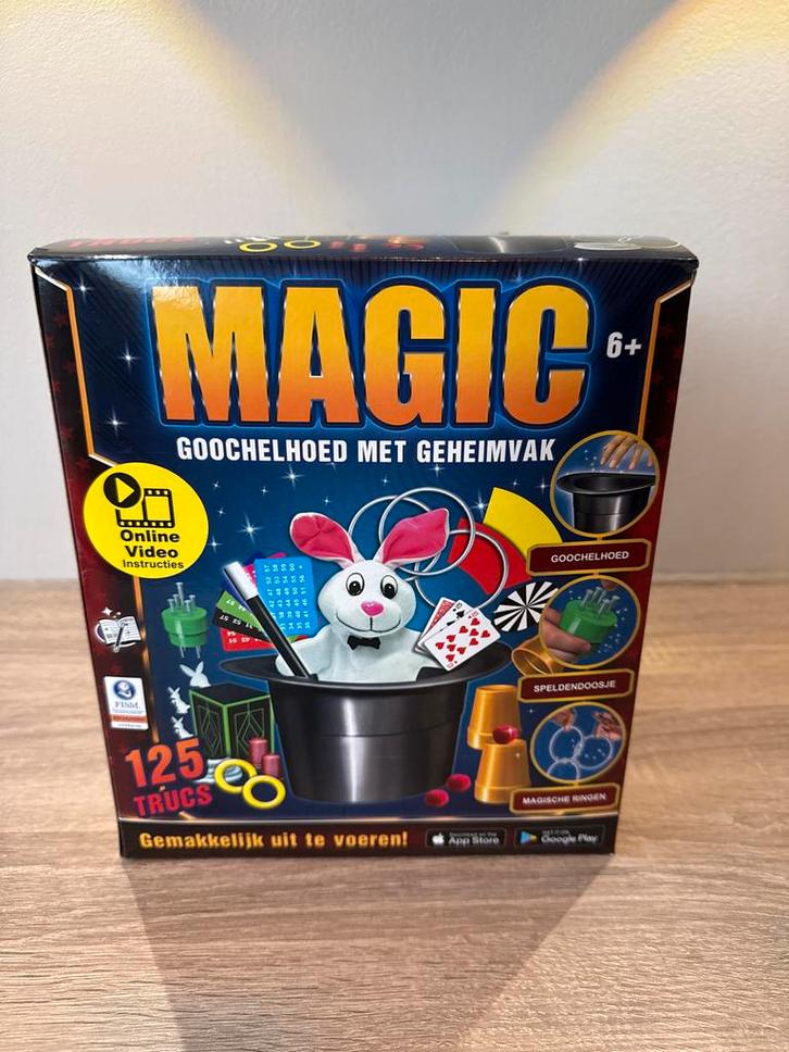 Magic Goochelhoed met Geheimvak - Compleet!, Kinderen en Baby's, Speelgoed | Educatief en Creatief, Nieuw, Knutselen, Met licht