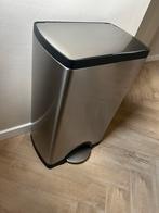 Simplehuman rvs prullenbak 38 liter, Ophalen, 40 liter of meer, Zo goed als nieuw, Rvs