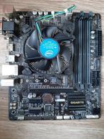 Gigabyte moederbord Incl koeler, incl processor, Computers en Software, Moederborden, Ophalen, Gebruikt, LGA 1151, DDR4