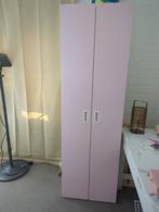 Ikea Kledingkast Roze - Kindermeubel, Ophalen, Kunststof, Met hangruimte, 50 tot 100 cm
