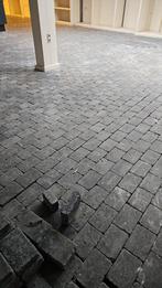 Antraciet Trommelstenen 21x14x6. €5 /M²., Tuin en Terras, Tegels en Klinkers, Ophalen, Nieuw, Beton, Terrastegels