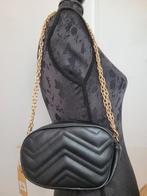 MiHella zwarte tas schoudertas handtas heuptas Nieuw, Nieuw, Overige merken, Ophalen of Verzenden, Zwart