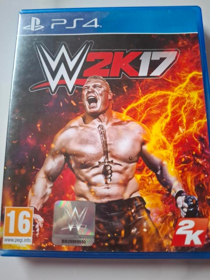 WWE 2K17, Spelcomputers en Games, Games | Sony PlayStation 4, Zo goed als nieuw, Vechten, 1 speler, Vanaf 12 jaar, Ophalen of Verzenden